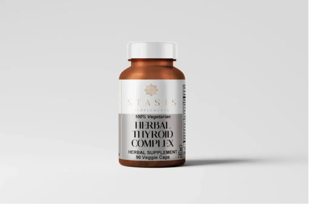 Herbal Thyroid Complex | 90 Vegan Capsules for Thyroid, Hormonal & Metabolic Support