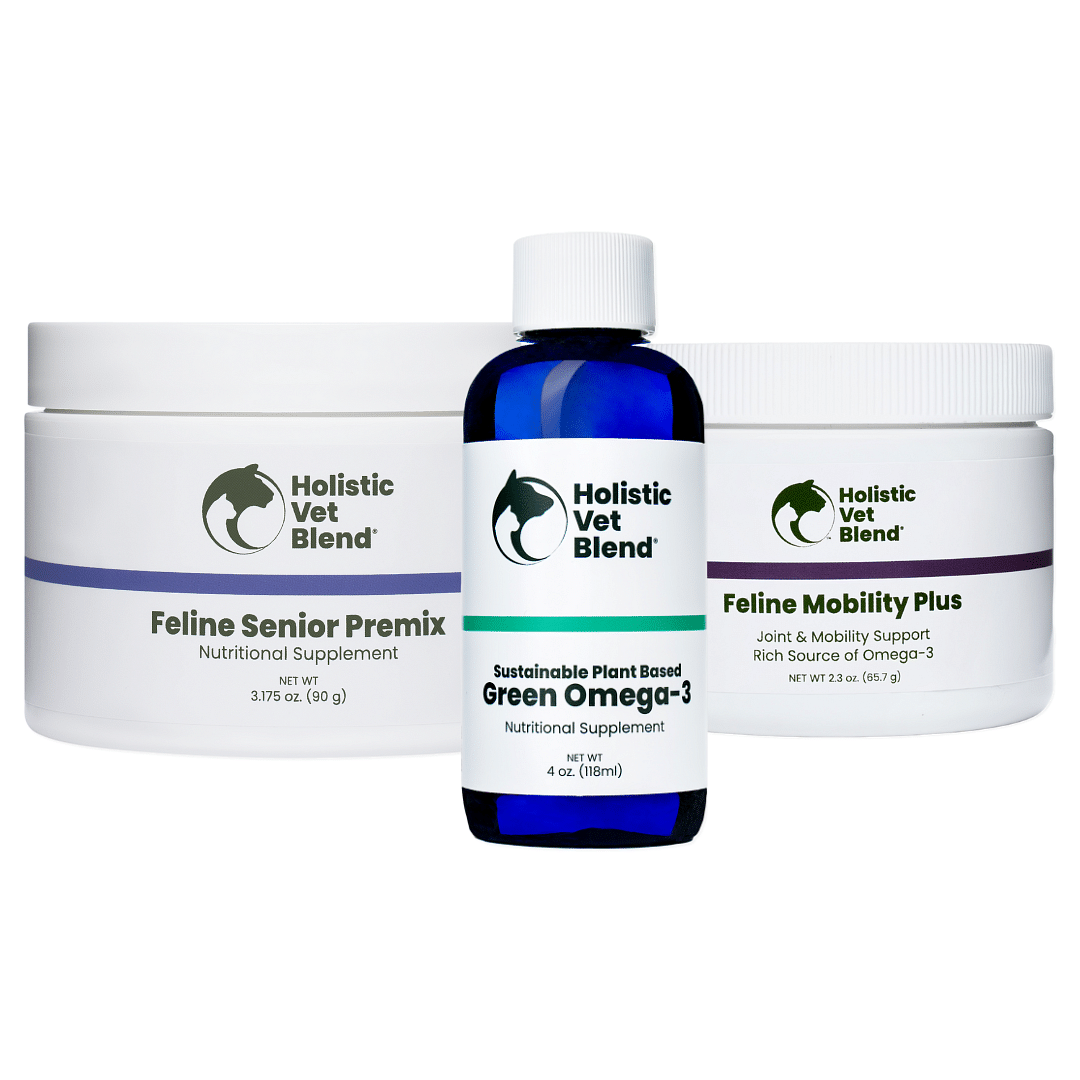 Senior Cat Wellness Pack – Mobility, Kidney, & Omega Support
