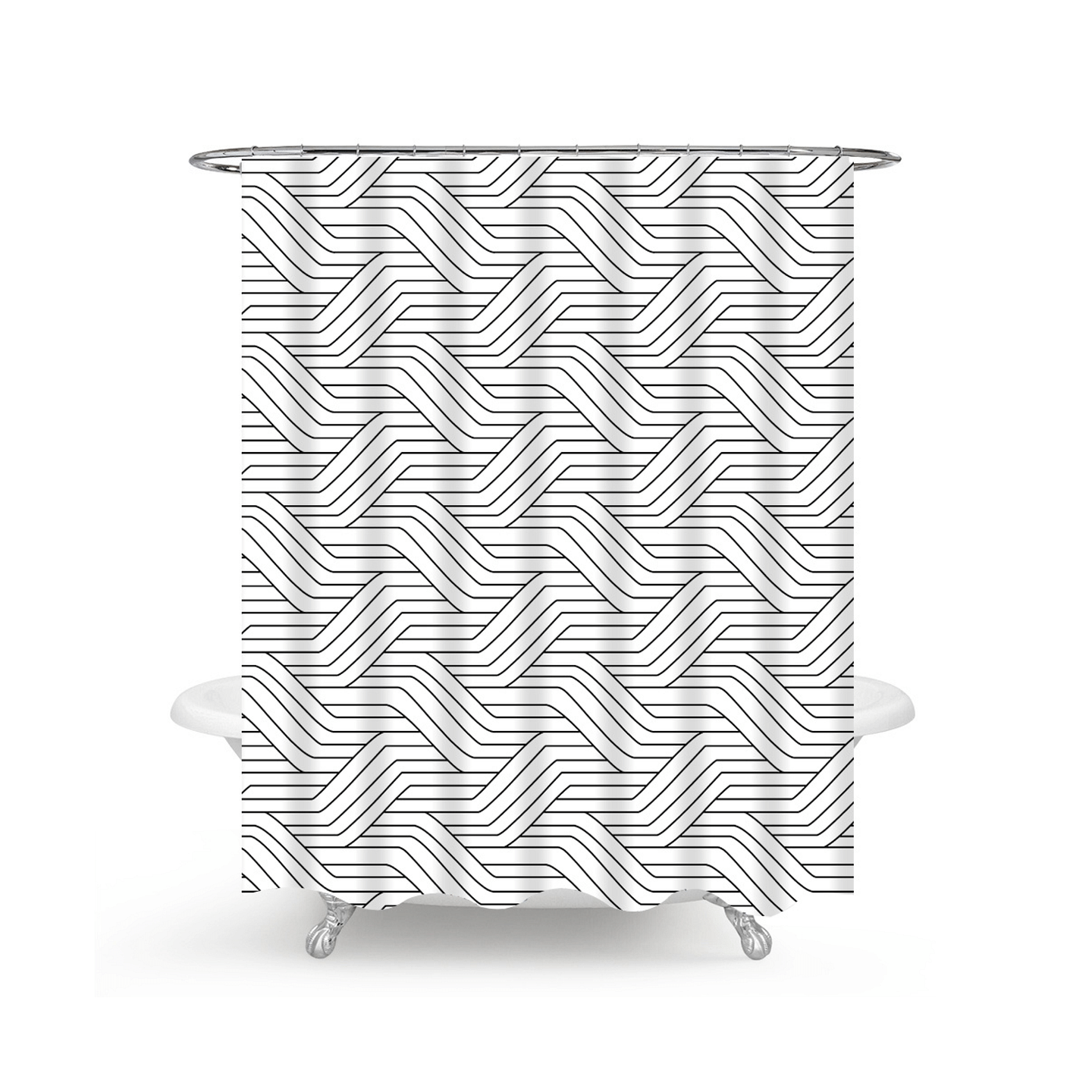 Shower Curtain - Geometric