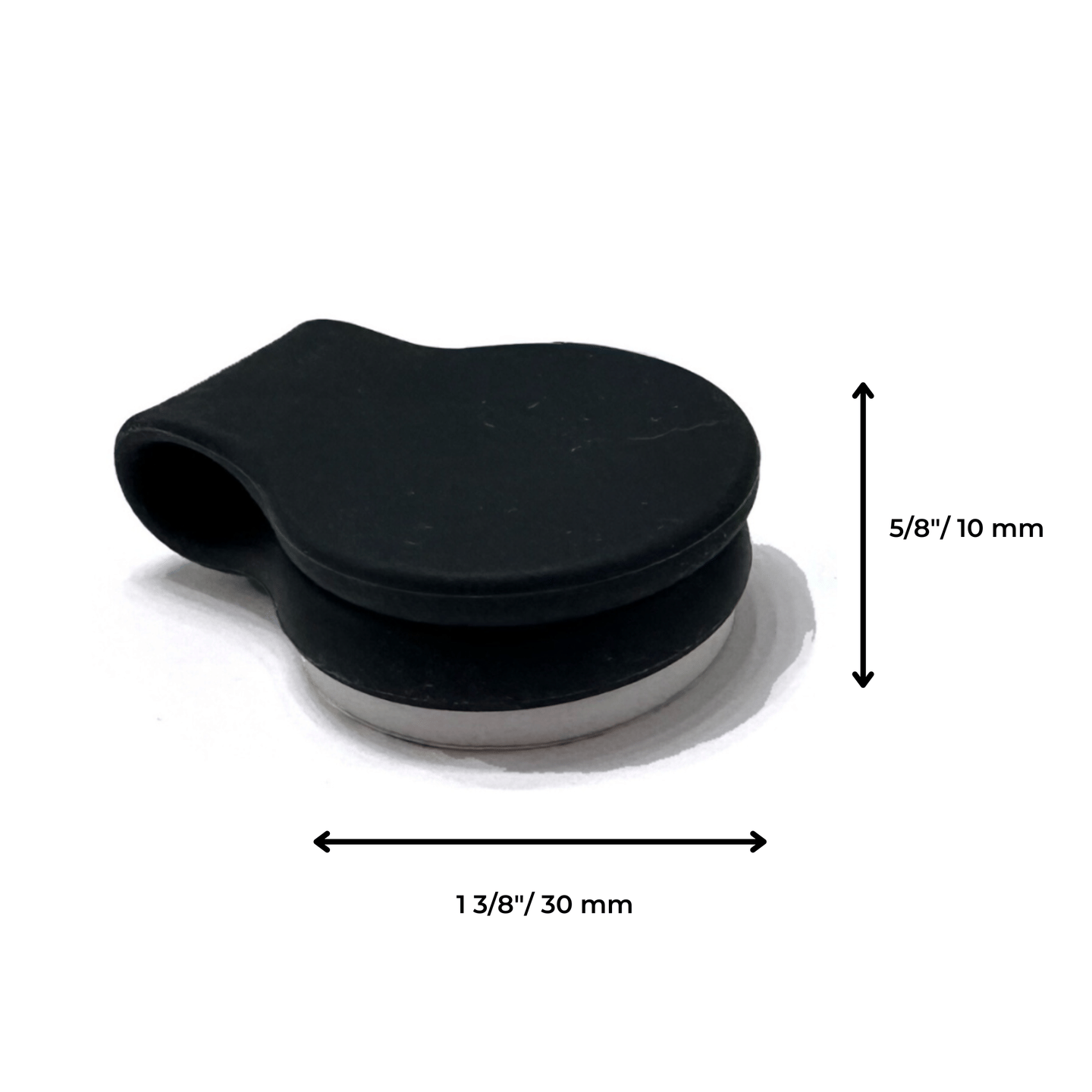 Shower Curtain Keeper 4 pack Black - 2 pack