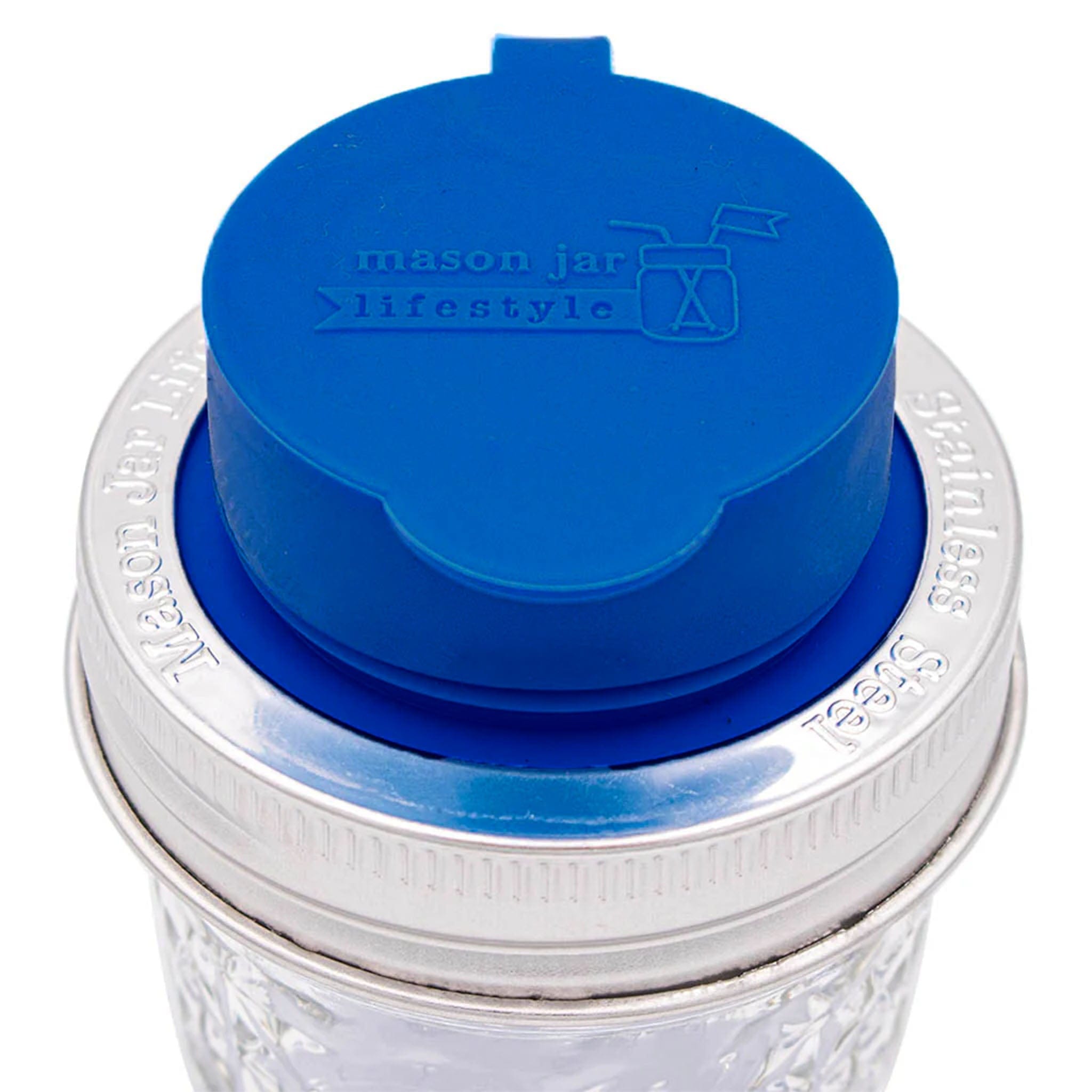 Mason Jar Lifestyle Silicone Lid - Thumbnail 2