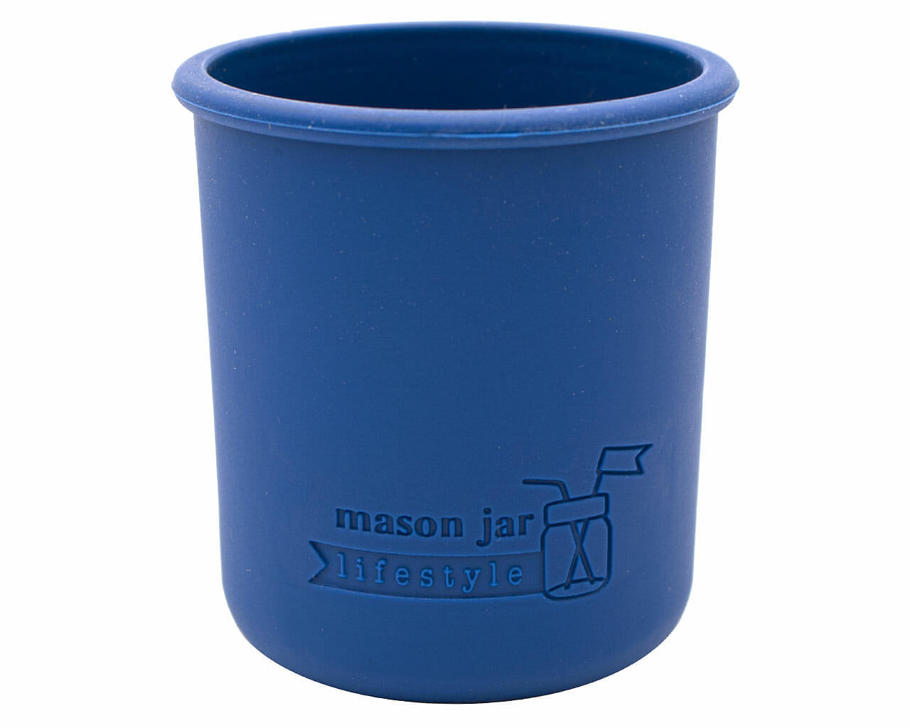 Silicone Sleeve for Regular Mouth Half Pint 8oz Mason Jars