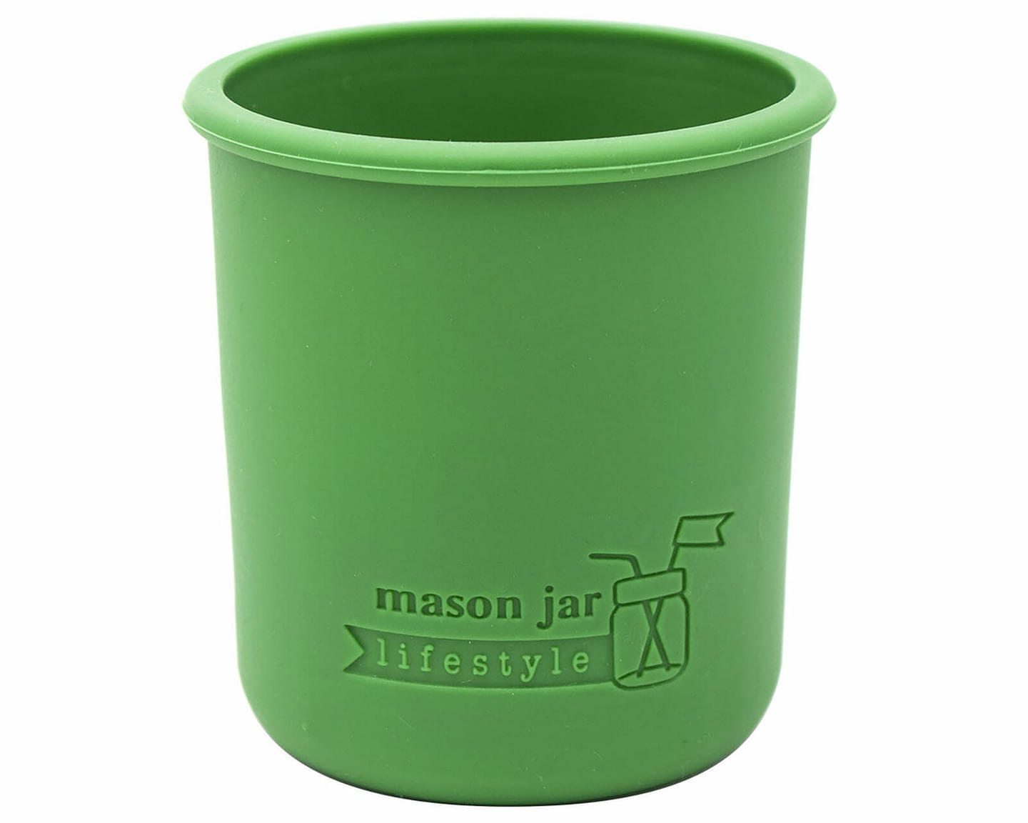 Silicone Sleeve for Regular Mouth Half Pint 8oz Mason Jars