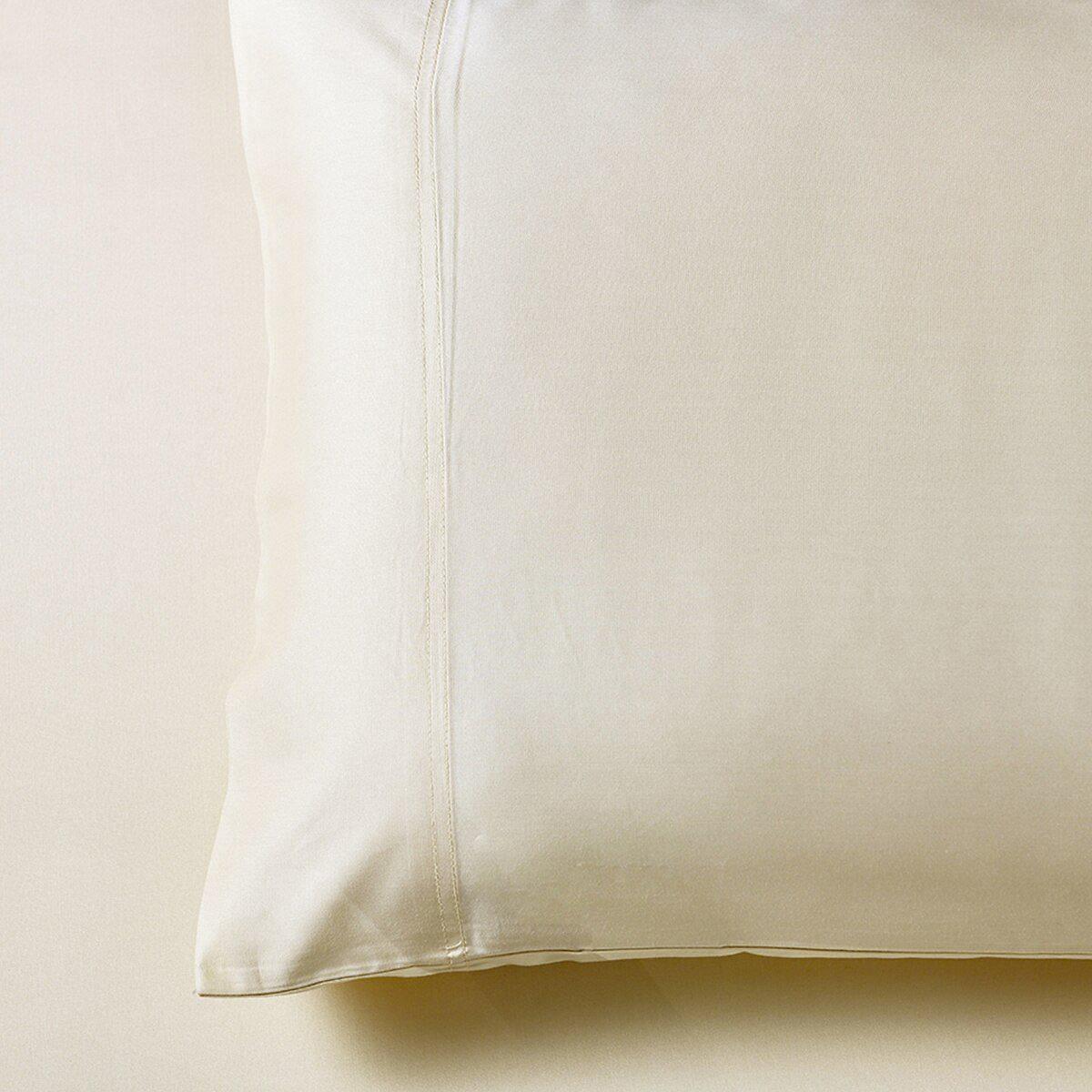 Silky Cotton, Bamboo-Cotton Blended 2 Pillowcases (Hybrid)