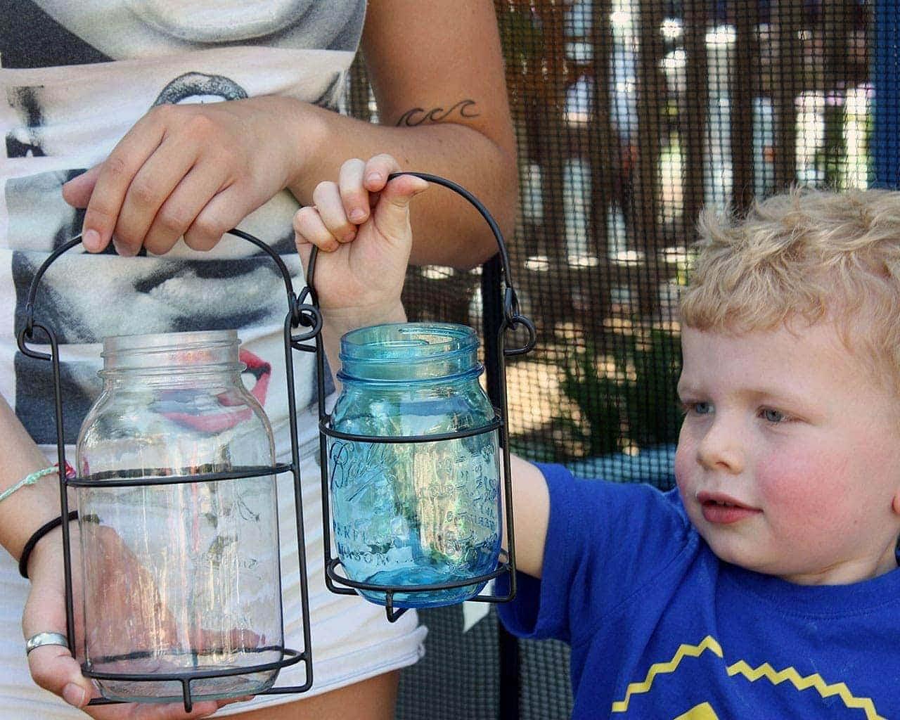 Single Pint Jar Caddy for Hanging or Carrying One Mason Jar