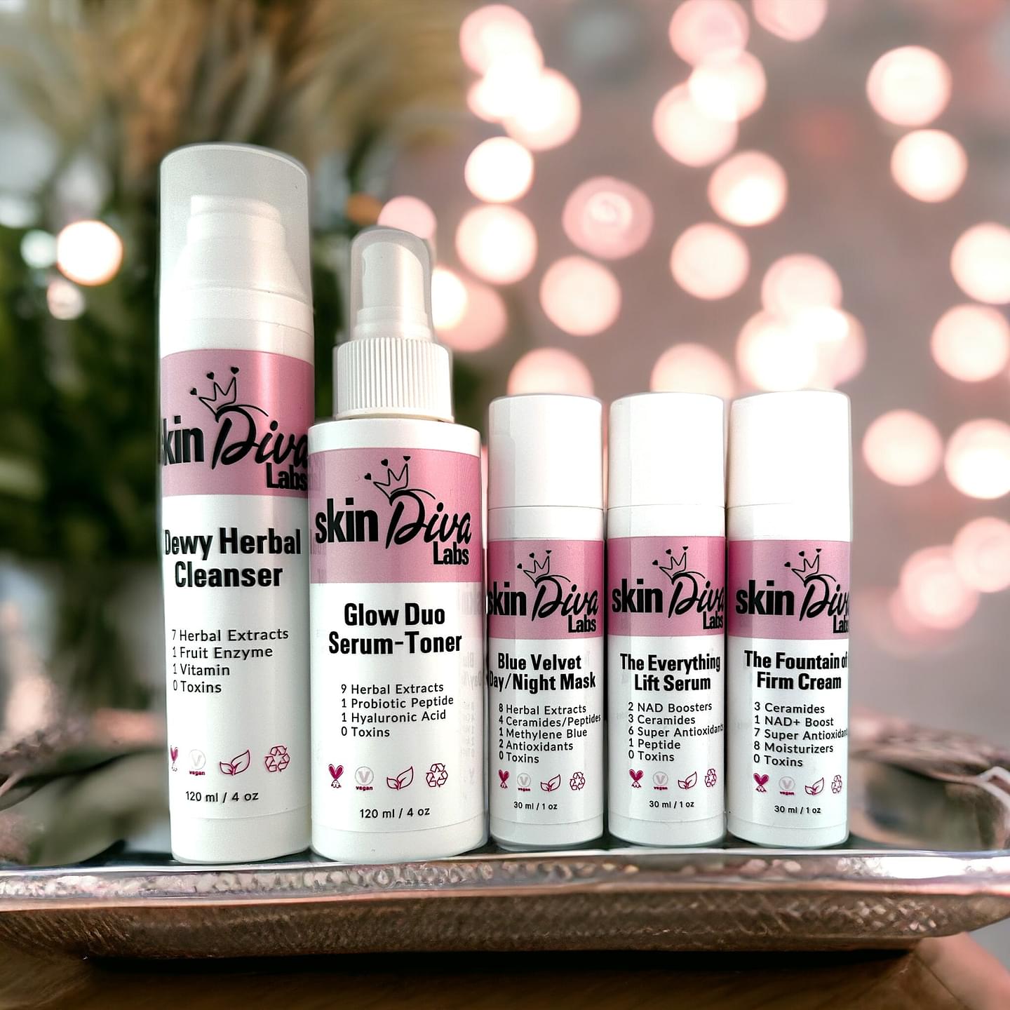 Skin Diva 5 Piece LARGE Size Bundle