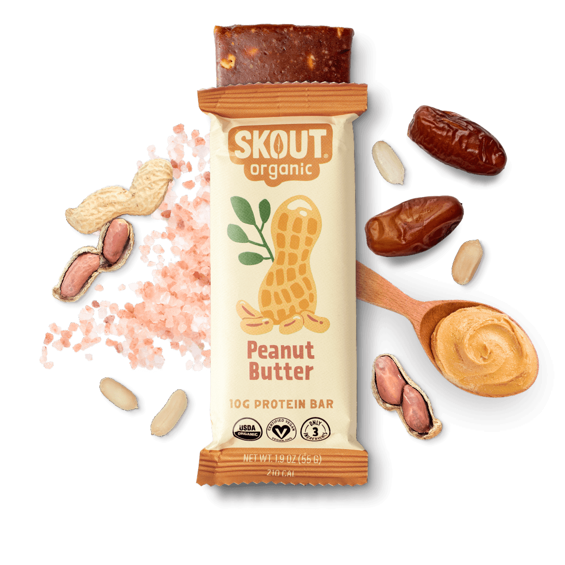 Skout Organic Peanut Butter Protein Bar