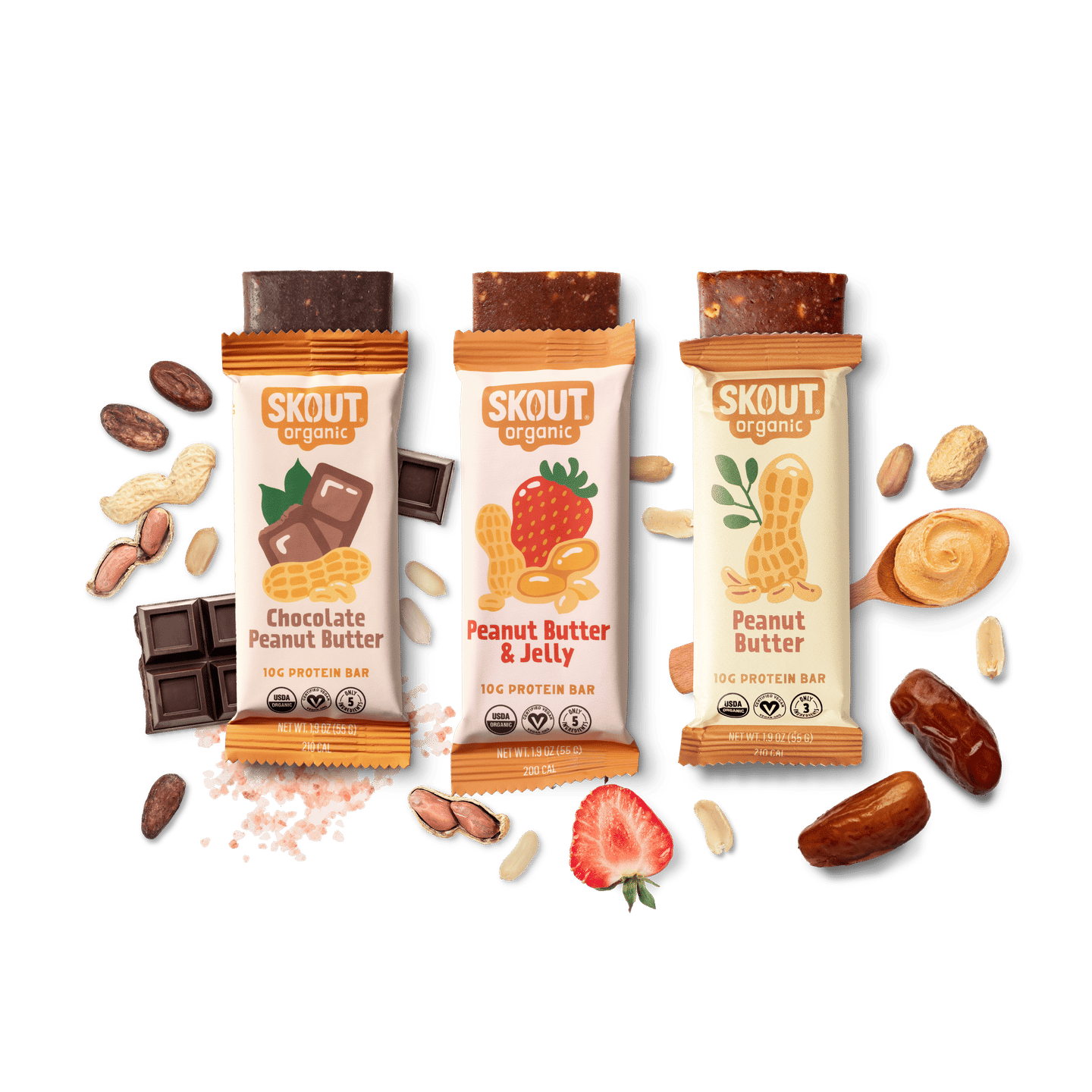 Skout Organic Protein Bar Sample Pack