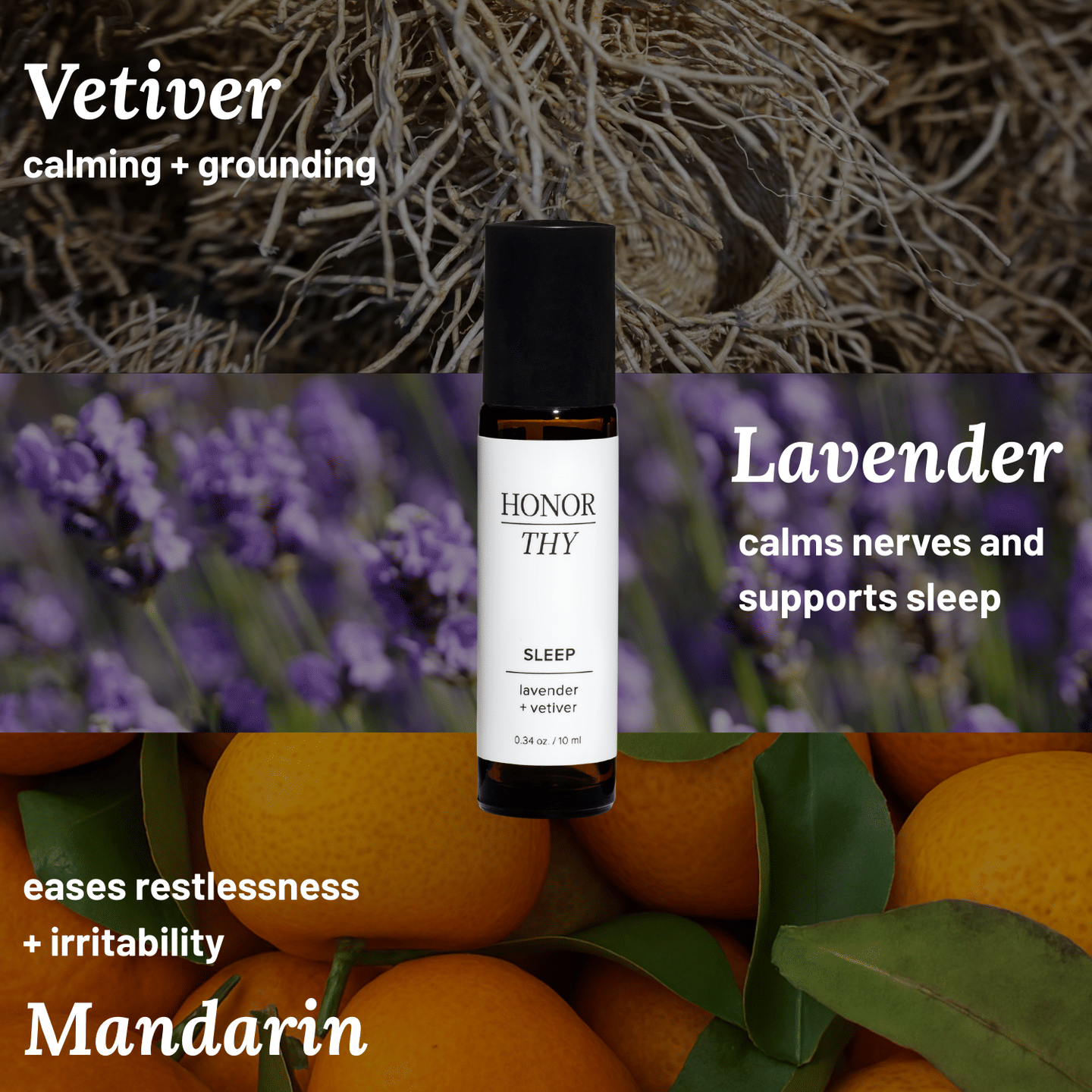 Sleep Essential Oil Roll-On: Calming Natural Remedy with Essential Oils, 10ml