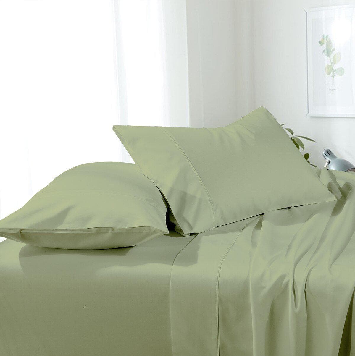Soft & Wrinkle-Free Split Adjustable King Sheets 100% Easy Care Microfiber