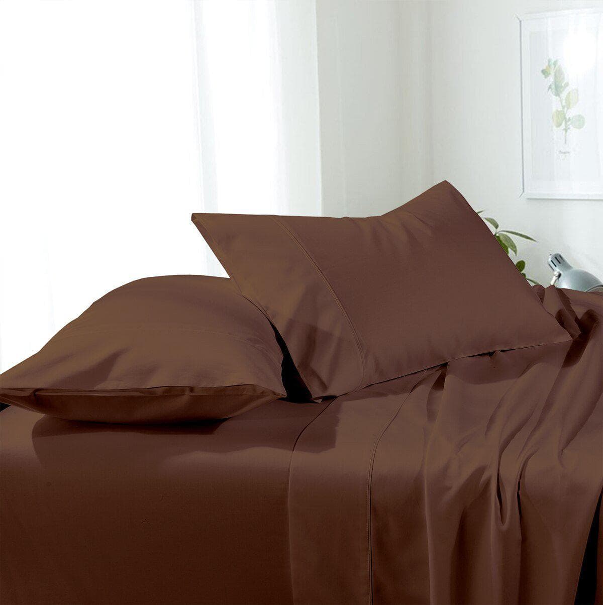 Soft & Wrinkle-Free Split Adjustable King Sheets 100% Easy Care Microfiber