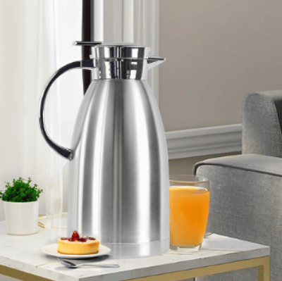 SOGA 1.8L Stainless Steel Insulated Vacuum Flask Water Coffee Jug Thermal