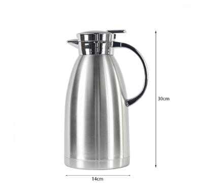 SOGA 2.3L Stainless Steel  Insulated Vacuum Flask Water Coffee Jug Thermal