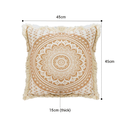 SOGA 2X 50cm Pillow Cover Moon Decor Cotton Decorative Throw Pillow