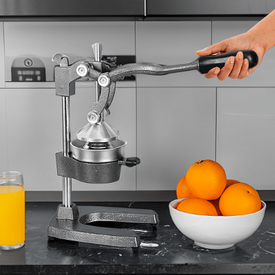 SOGA 2X Commercial Manual Juicer Hand Press Juice Extractor Squeezer