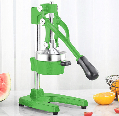 SOGA 2X Commercial Manual Juicer Hand Press Juice Extractor Squeezer Orange Citrus Green