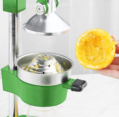 SOGA 2X Commercial Manual Juicer Hand Press Juice Extractor Squeezer Orange Citrus Green