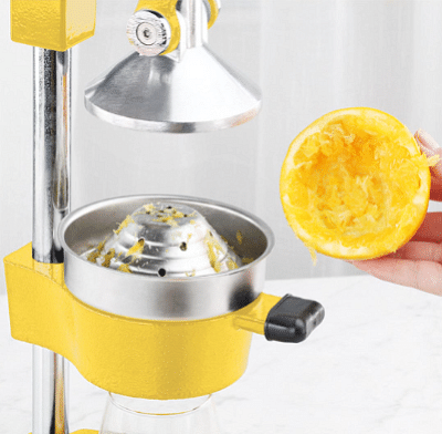 SOGA 2X Commercial Manual Juicer Hand Press Juice Extractor Squeezer Orange Citrus Yellow