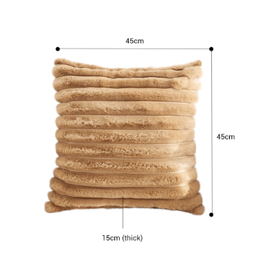 SOGA 50cm Medieval style jacquard texture pillowcase Medieval style jacquard texture raw edge waist Throw pillow