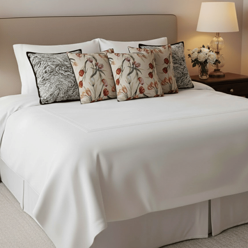 SOGA 6PC Decorative Pillow Cover Set – Modern Cream & Black Abstract, Rectangular & Square Covers for Sofa or Bed