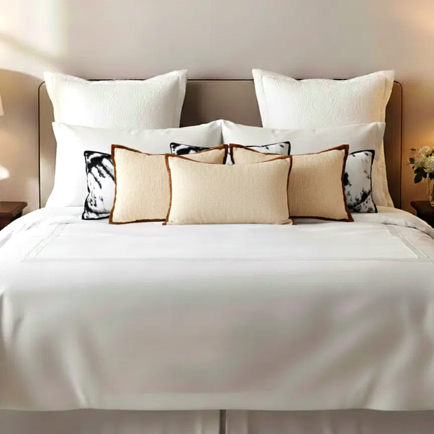 SOGA 6PC Pillowcase Set – Cow Print & Black White Leopard Pillow Covers