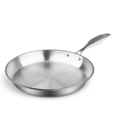 SOGA Stainless Steel Fry Pan 20cm Frying Pan Top Grade Induction Cooking FryPan
