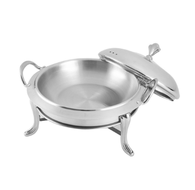 SOGA Stainless Steel Round Buffet Chafing Dish Cater Food Warmer Chafer with Glass Top Lid
