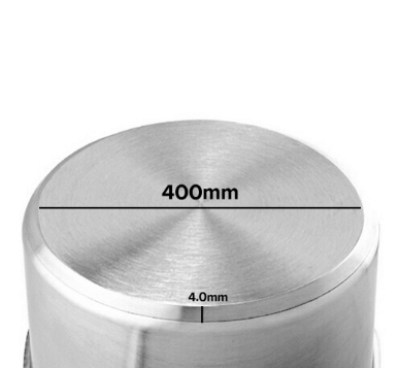 SOGA Stock Pot 50L Top Grade Thick Stainless Steel Stockpot 18/10