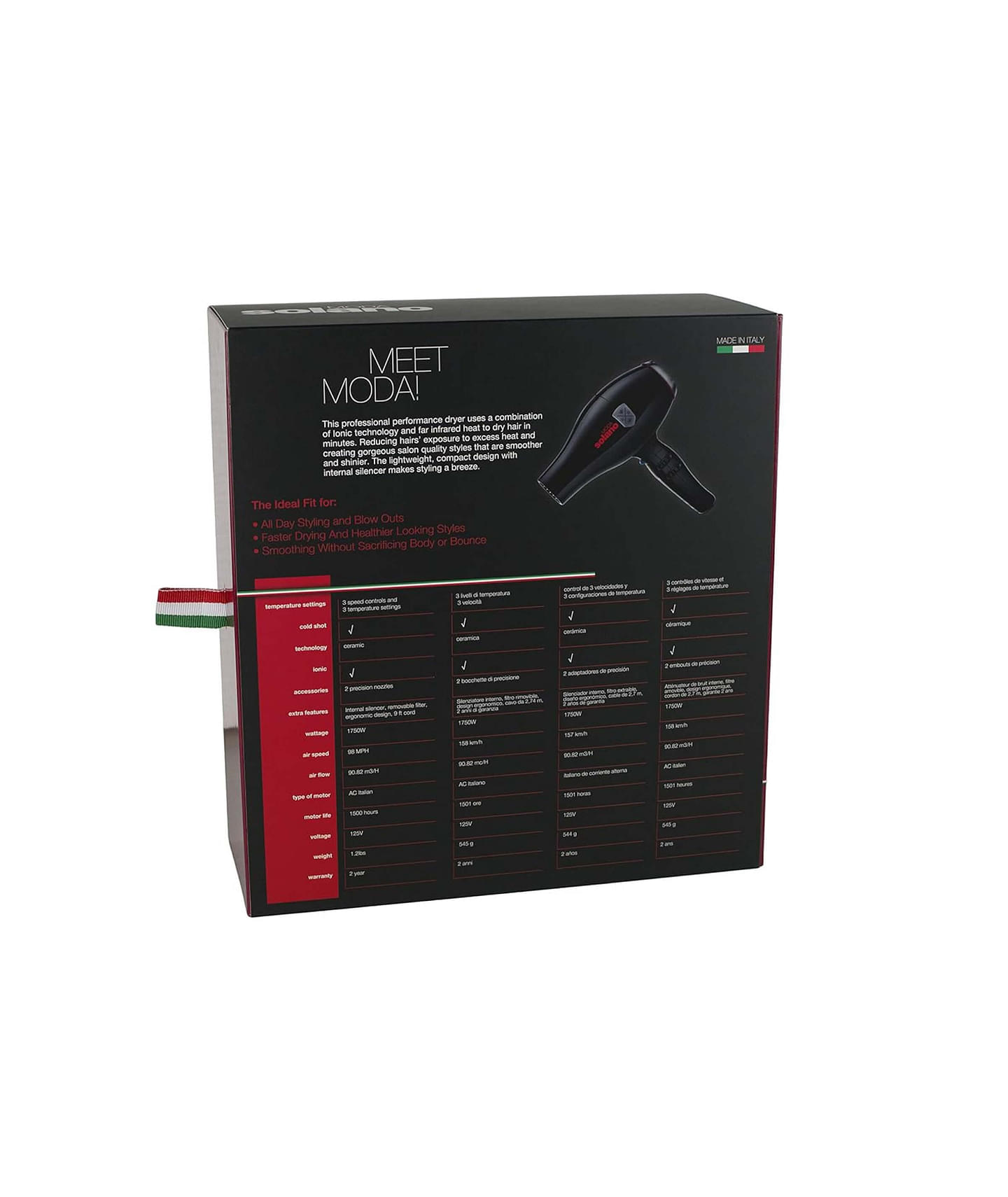 Solano® Moda Hair Dryer