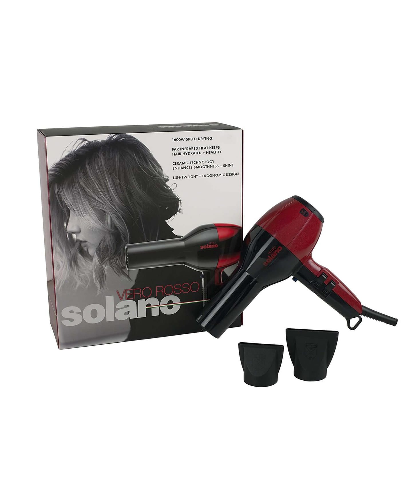 Solano® Vero Rosso Hair Dryer