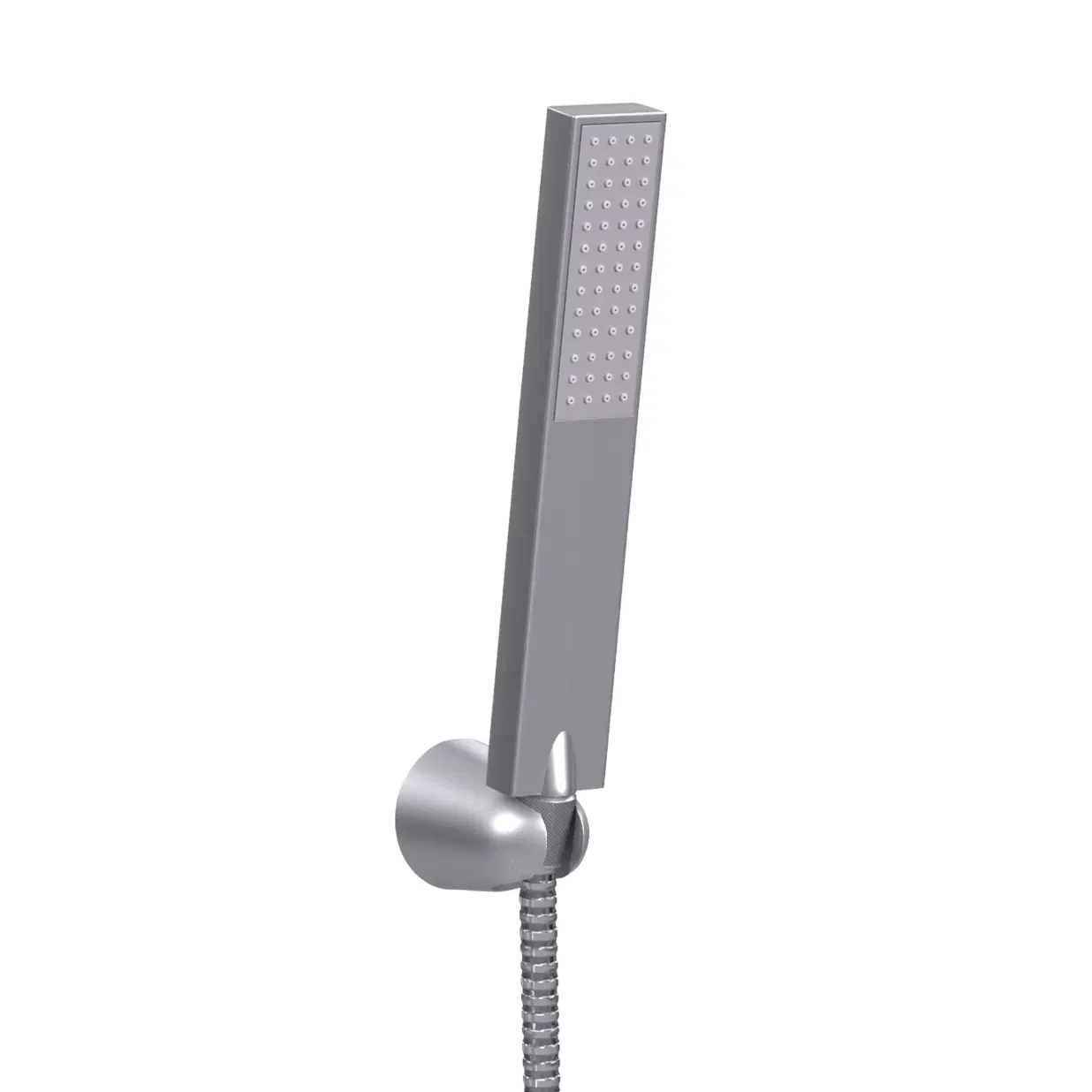 Splash 8-in Rain Showerhead Shower System with 2-Body Jets and Handshower Silver