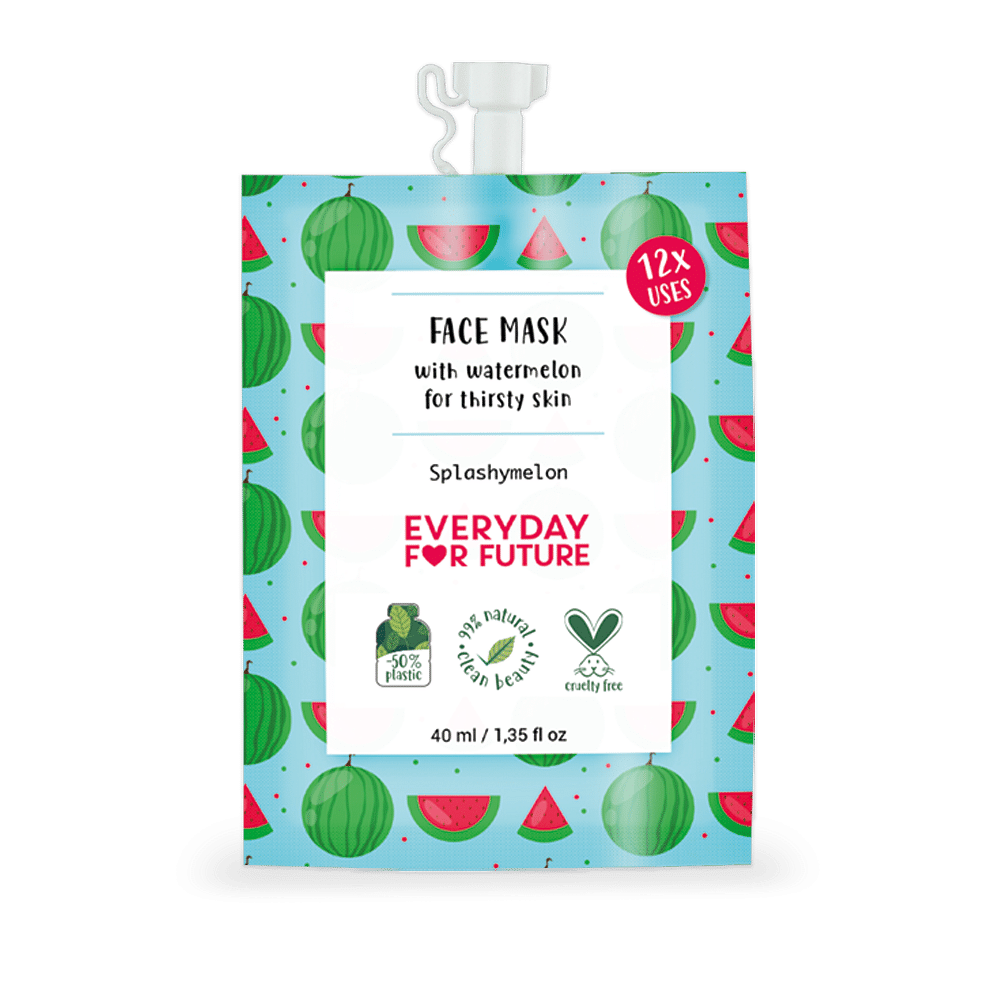 Splashymelon - 3 Steps Face Treatment (Mask, Cream, Scrub) image