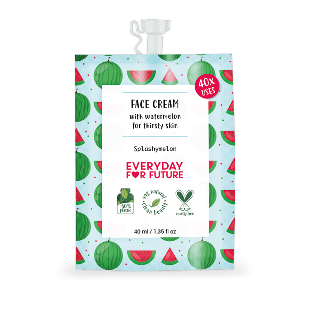 Splashymelon - 3 Steps Face Treatment (Mask, Cream, Scrub) image