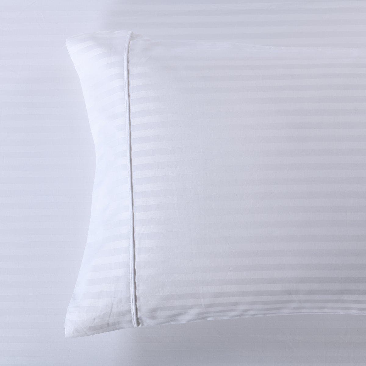 Split Adjustable Dual King Sheet Set - Striped 300 Thread count