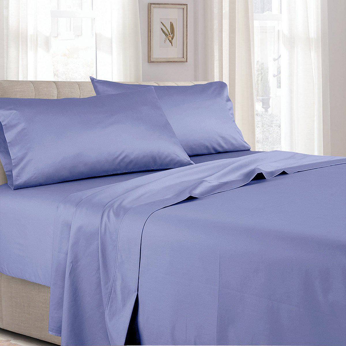Split California King - Soft Pure Cotton Sateen Sheet Set