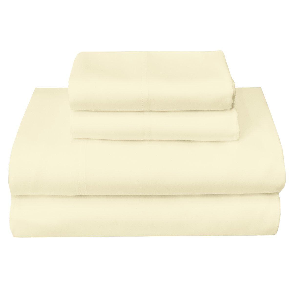 Split King Adjustable Bed Sheet Set Soft & Cool Eucalyptus Tencel Lyocell Sheets
