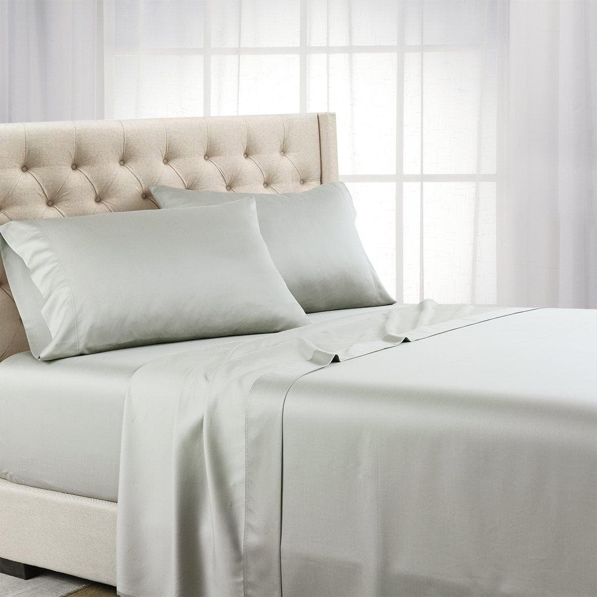 Split King Adjustable Sheet Set - Eucalyptus Tencel Lyocell  600 Thread Count