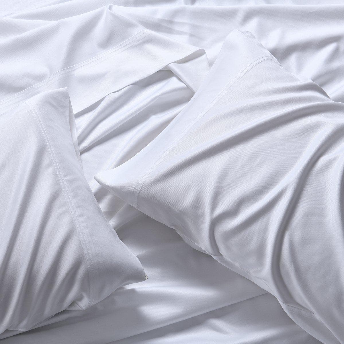 Split King Dual King Adjustable Bed Sheets Set - Bamboo Cotton (Hybrid)