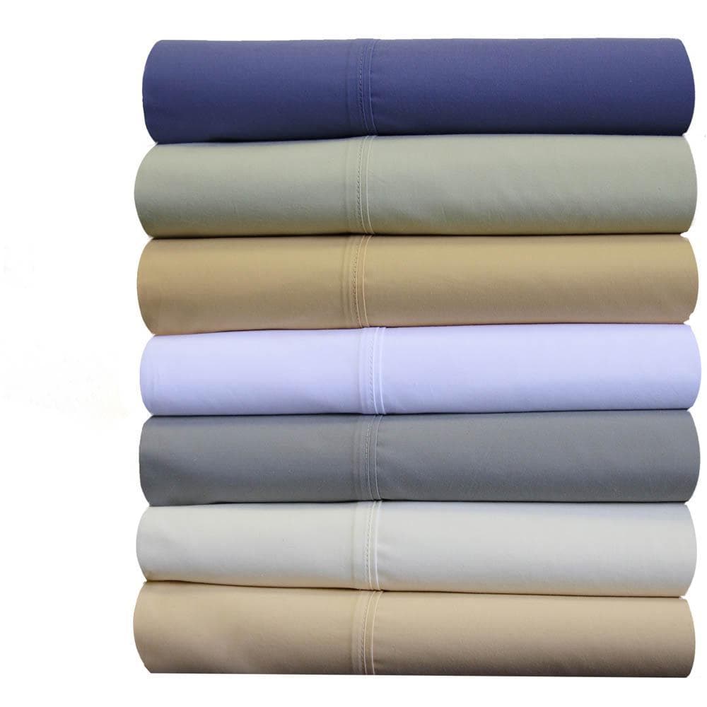 Split King Percale 300 Sheet Set