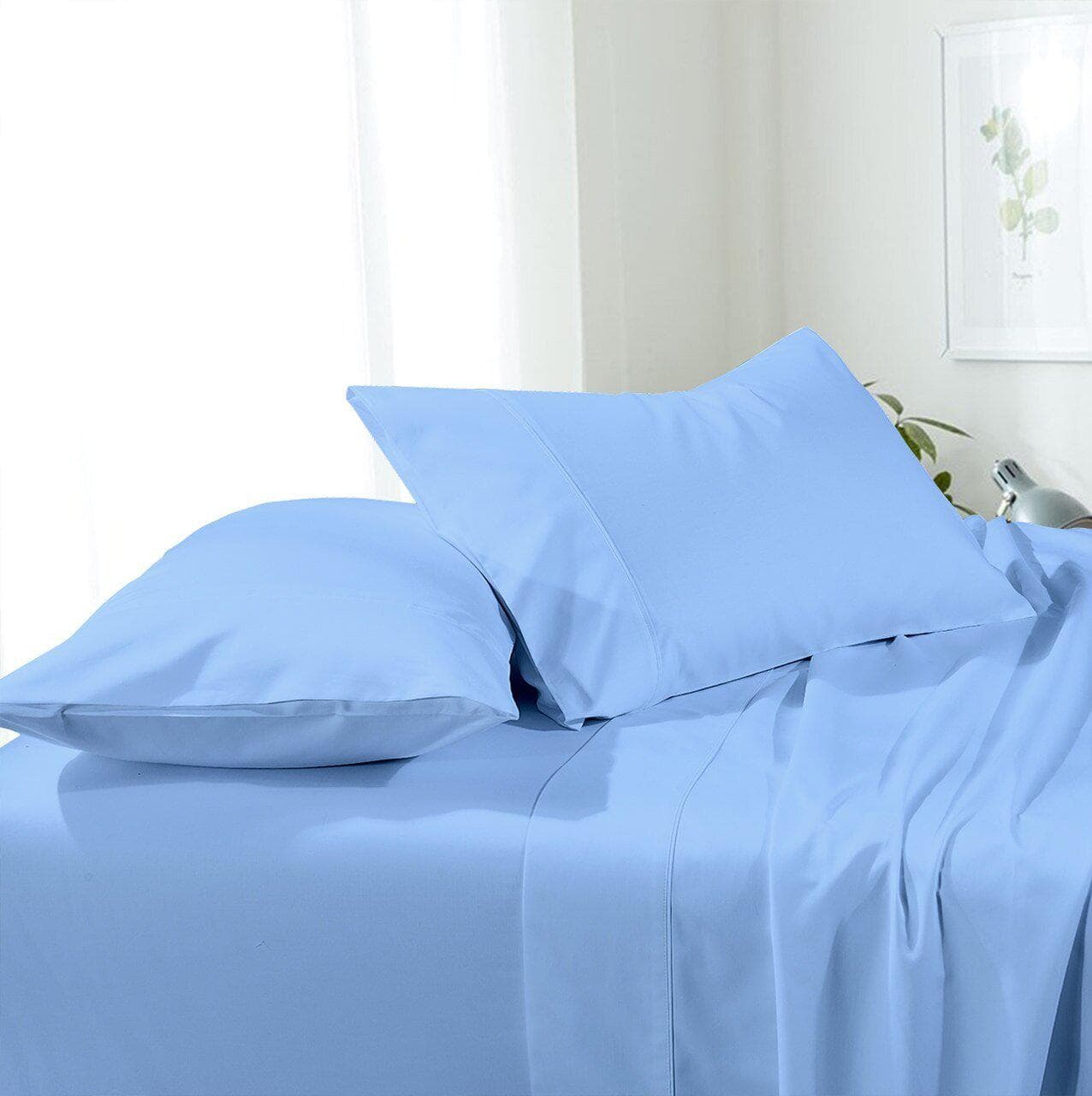 Split Top (Flex) King  Sheets Microfiber Sheet Set