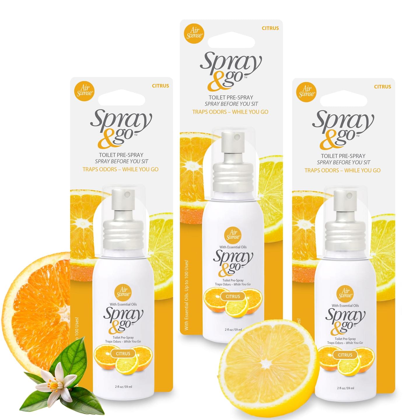 Spray & Go Citrus 3-Pack