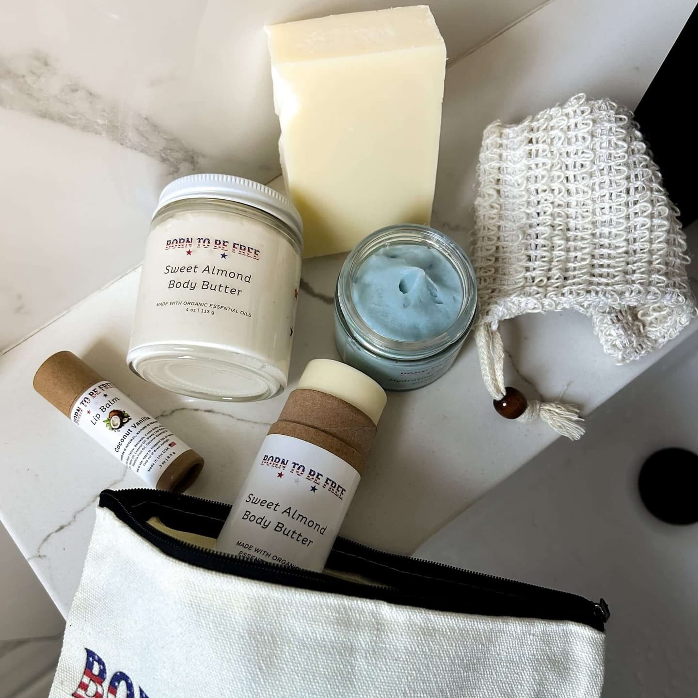 Stars & Stripes Collection – 7-Piece Tallow-Based Skincare Bundle