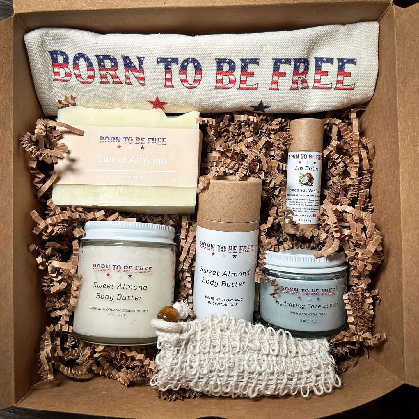 Stars & Stripes Collection – 7-Piece Tallow-Based Skincare Bundle