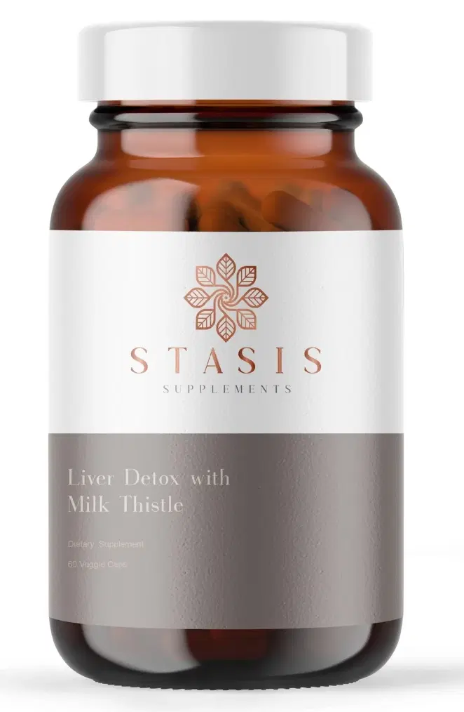 Stasis Supplements Best — Women’s Health Bundle Herbal Thyroid Complex (90 ct) + Adrenal Adaptogen Blend (60 ct) + Liver Detox w/ Milk Thistle (60 ct)
