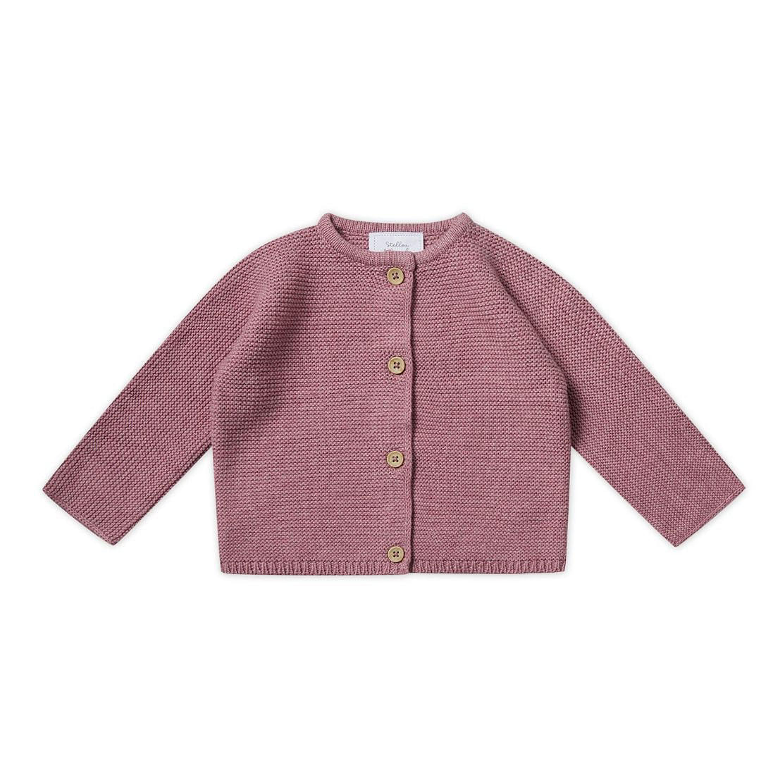 Stellou & Friends 100% Cotton Cardigan Sweater for Boys & Girls Ages 0-6 Years