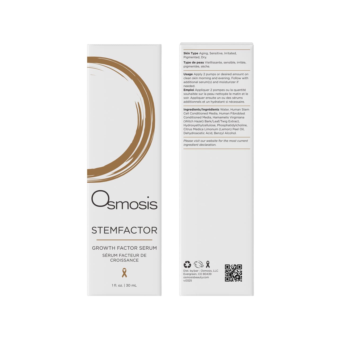 StemFactor - Growth Factor Serum Youthful Skin Renewal Treatment