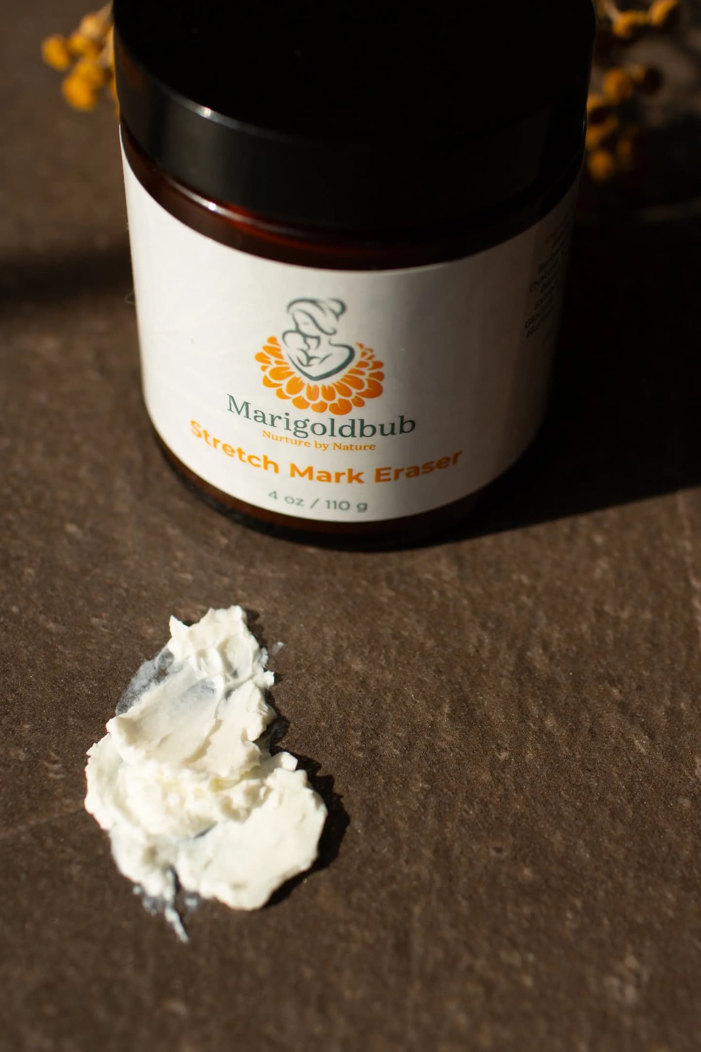 Stretch Mark Eraser - Ayurvedic Stretch Mark Cream with Gotu Kola, Tamanu Oil, Rosehip & Shea Butter for Hydrated, Smooth and Elastic Skin