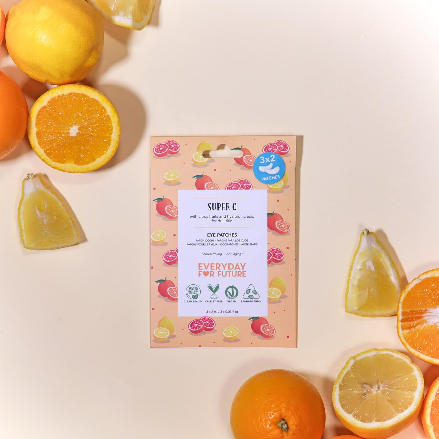 Super C Eye Patches with Citrus Fruits and Hyaluronic Acid image