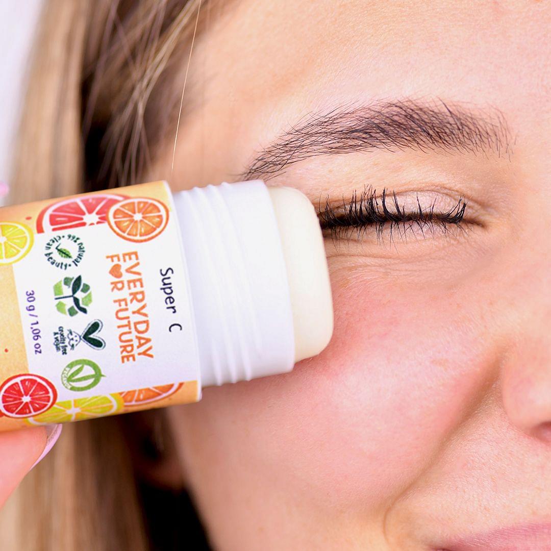 Super C Solid Eye Contour Serum Stick, Brightening image