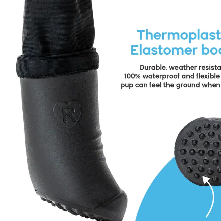 Suspender Boot Leggings (Deluxe, Easy-On) Black XS-Short